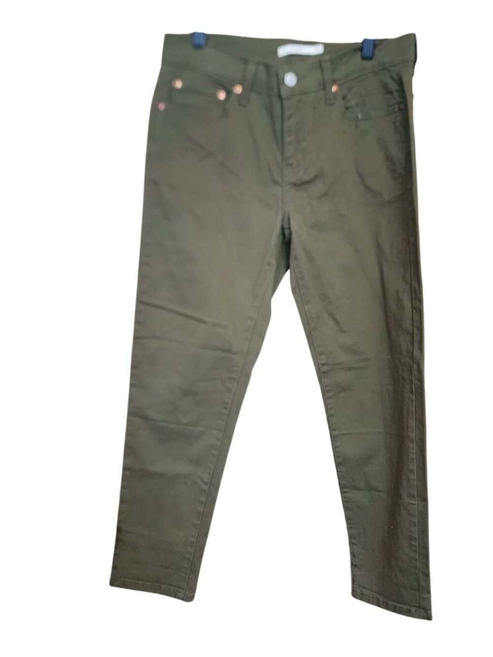 Levis Olive Green Denim Jeans Boyfriend Womens Size 28 NWOT